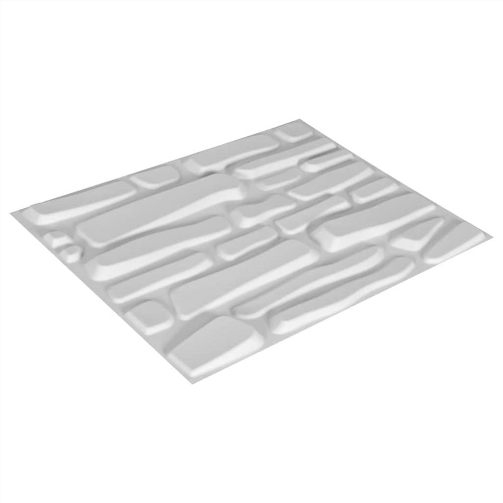 12 pcs Wall Panel 3D 0.8x0.625 m 6m²