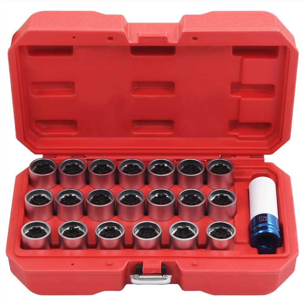 21 Piece Wheel Lock Tool Set for Audi