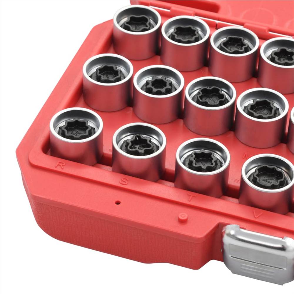 21 Piece Wheel Lock Tool Set for Audi