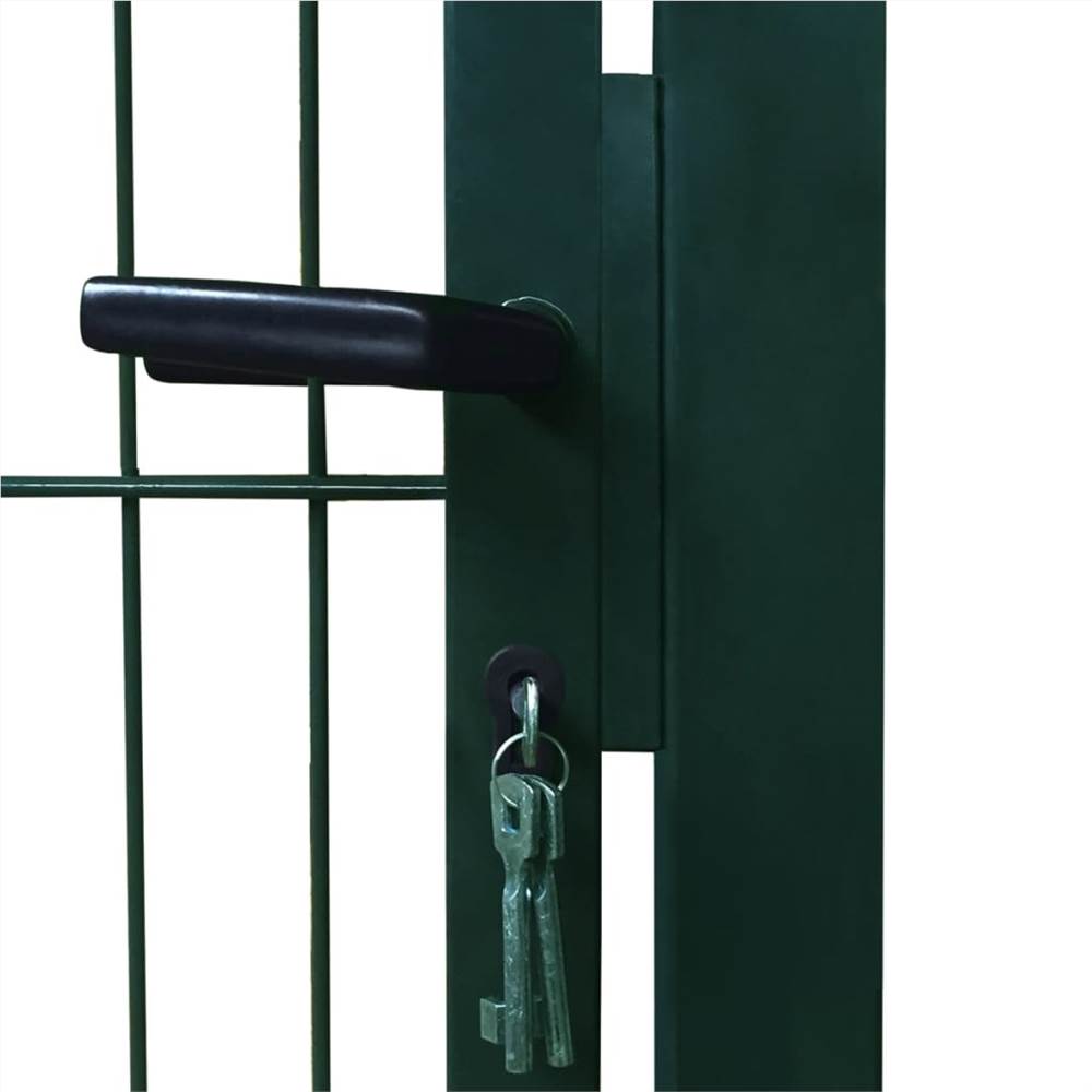2D Fence Gate (Single) Green 106 X 210 Cm 13 2D Fence Gate (Single) Green 106 x 210 cm