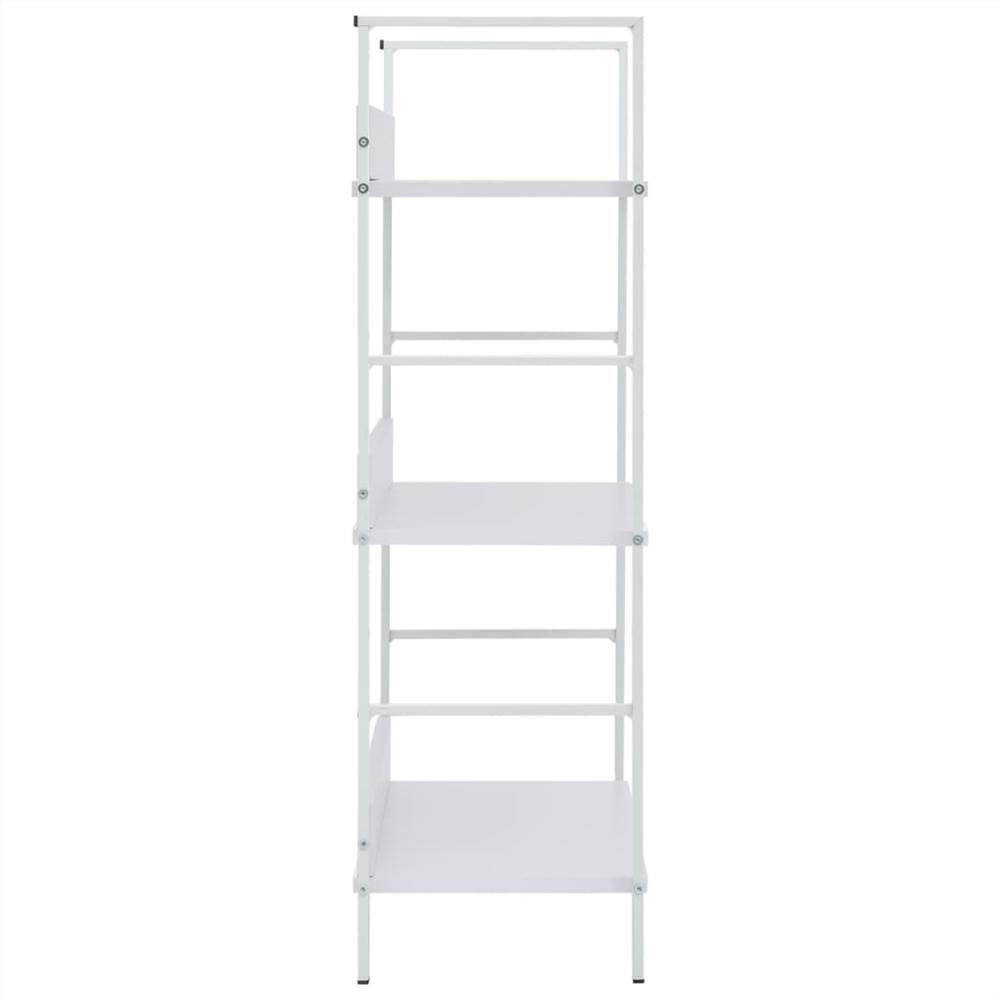 3-Layer Book Shelf White 60x27.6x90.5 cm Chipboard