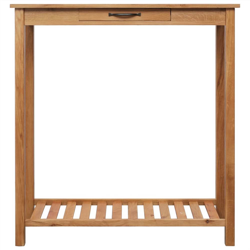 3 Piece Bar Set Solid Oak Wood