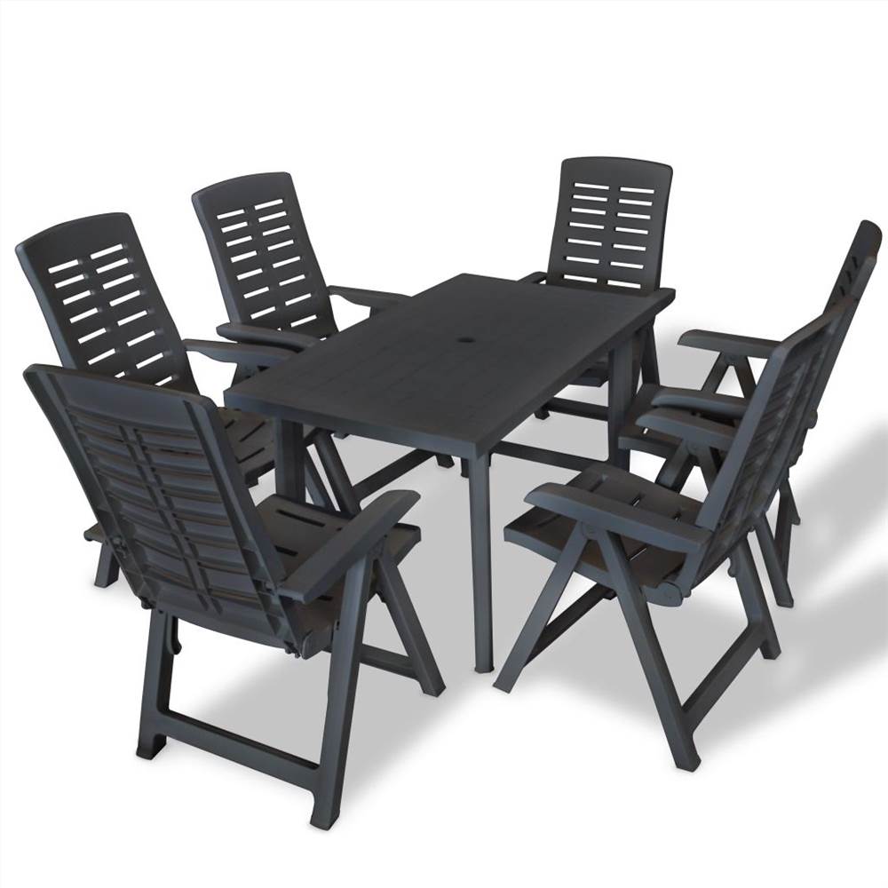 plastic dining set price