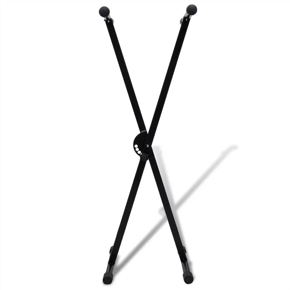 Adjustable Single Braced Keyboard Stand XFrame