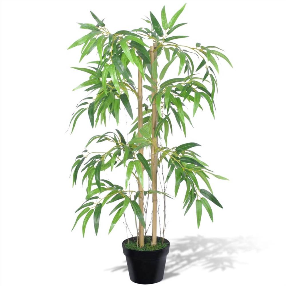Sztuczna roślina bambusowa Twiggy z doniczką 90 cm