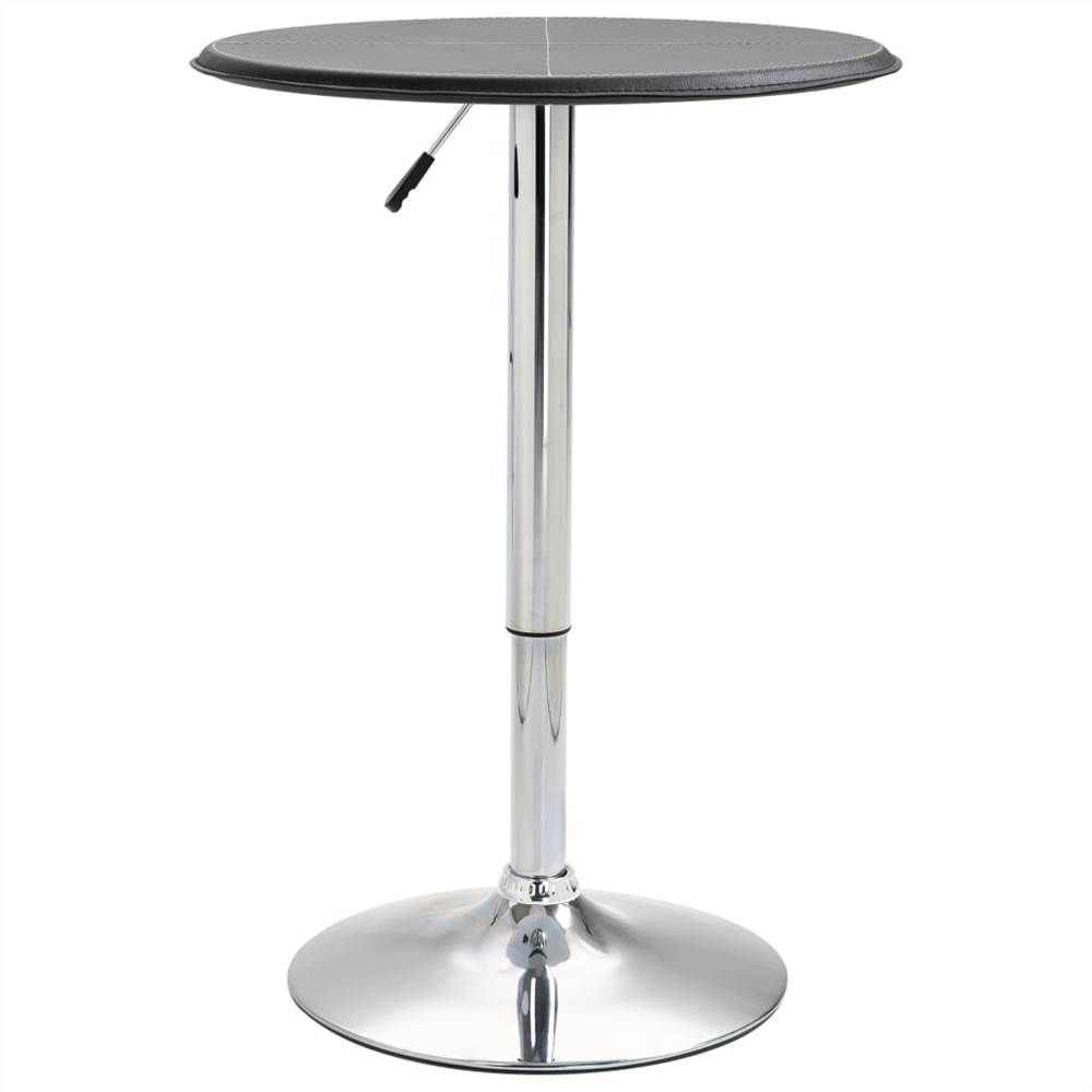 

Bar Table Black Ø60 cm MDF