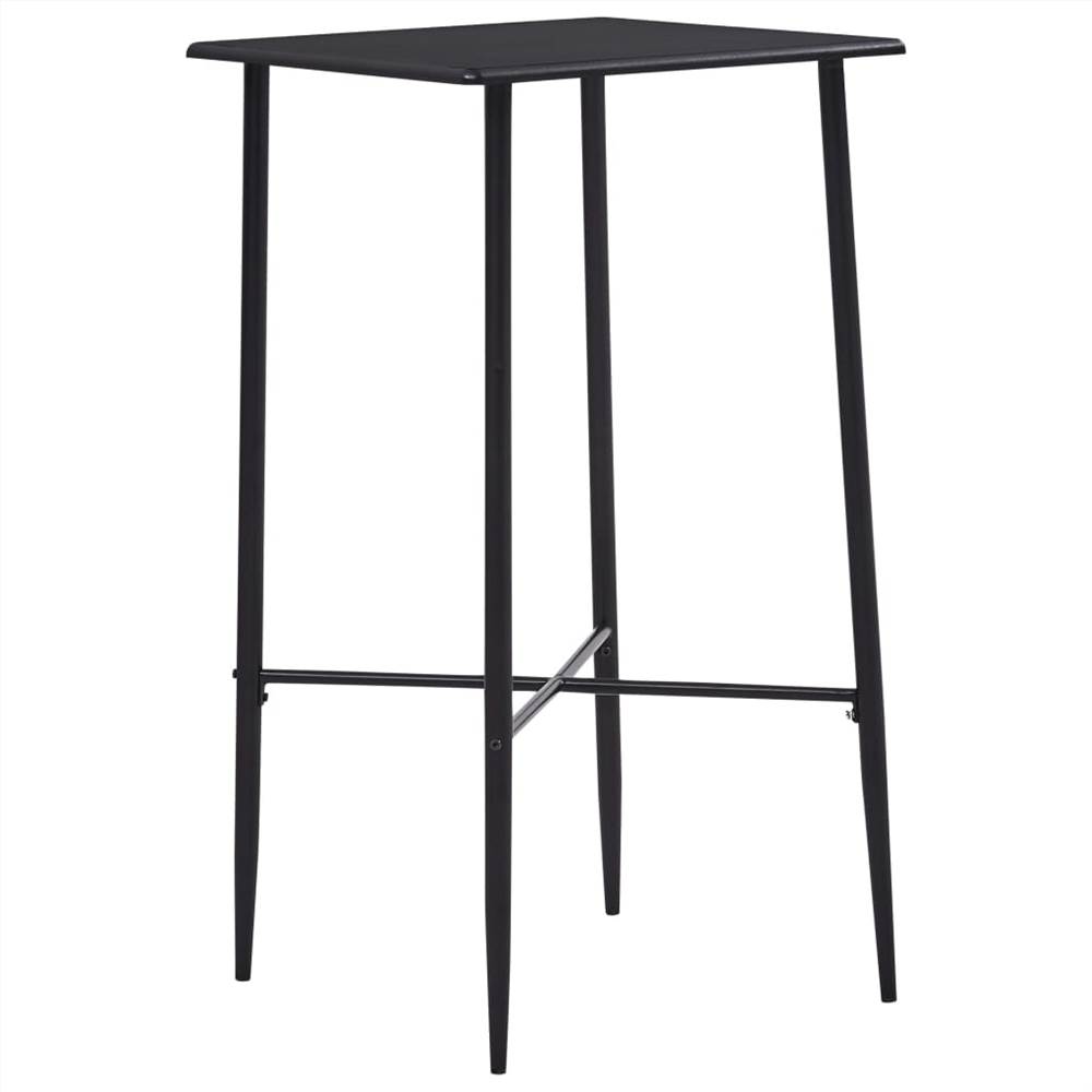 

Bar Table Black 60x60x111 cm MDF