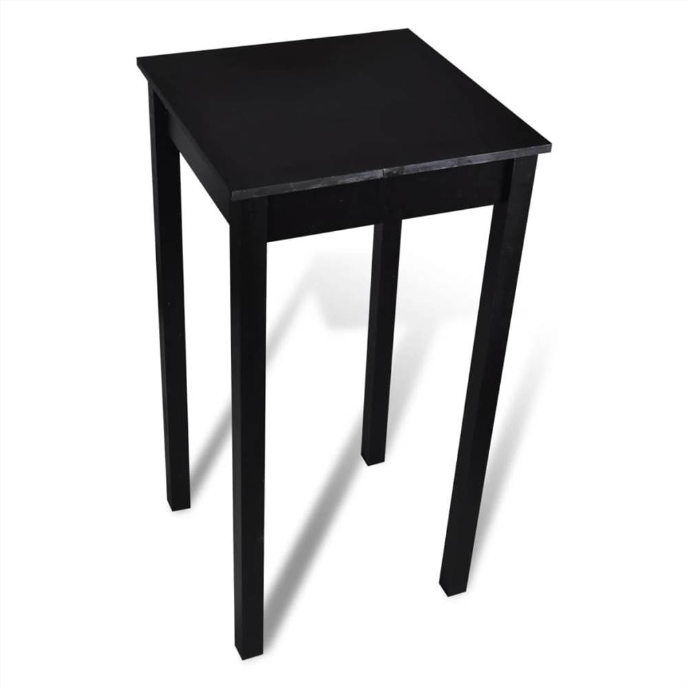 

Bar Table MDF Black 55x55x107 cm