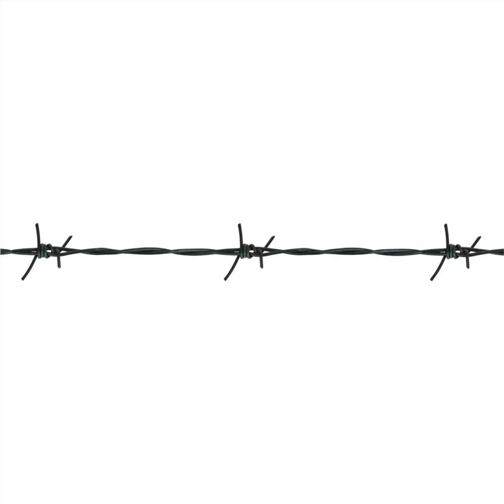 Barbed Wire Entanglement Wire Green Wire Roll 100 m