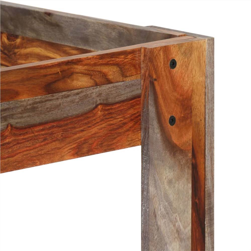 Bed Frame Solid Sheesham Wood 160x200 cm