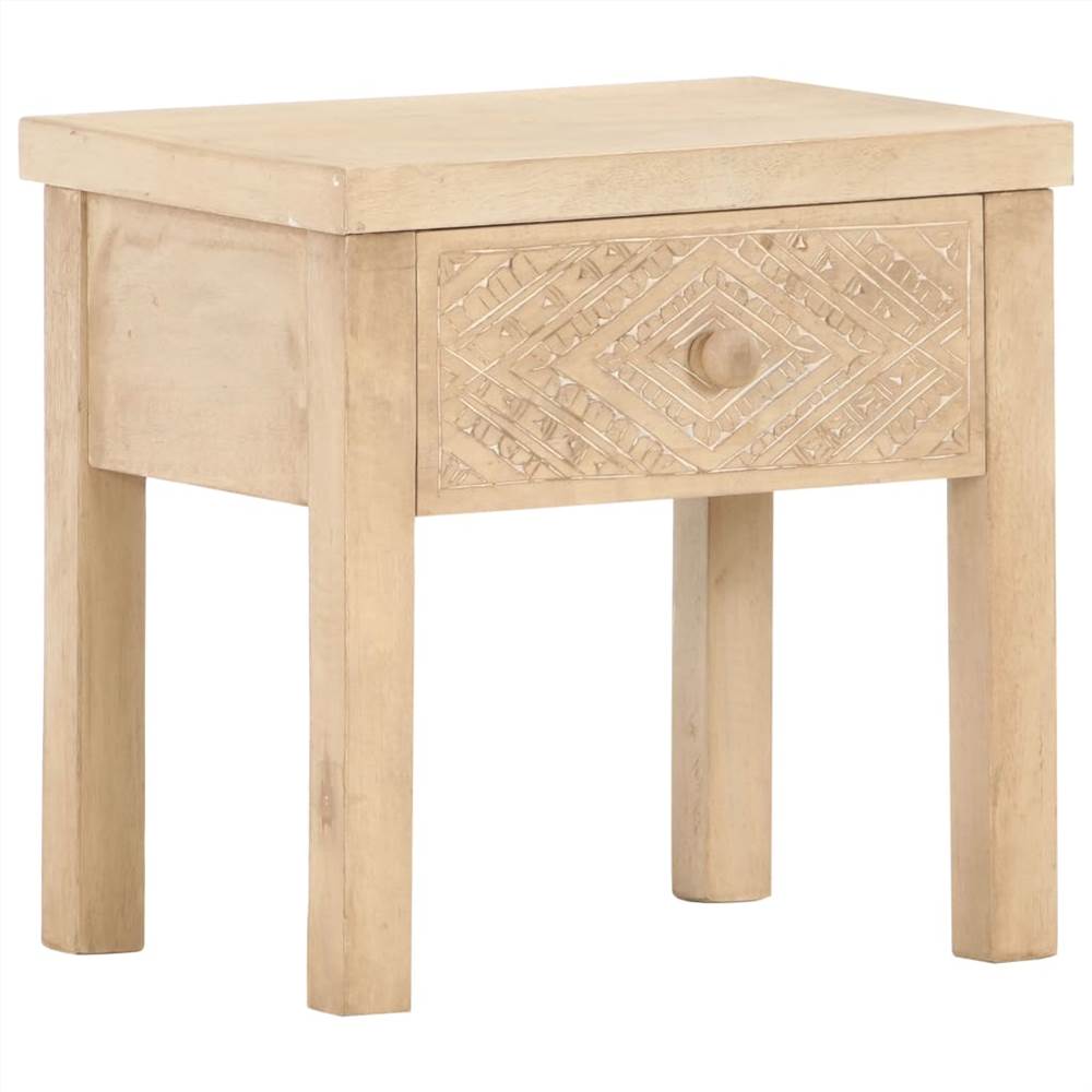

Bedside Cabinet 40x30x43 cm Solid Mango Wood