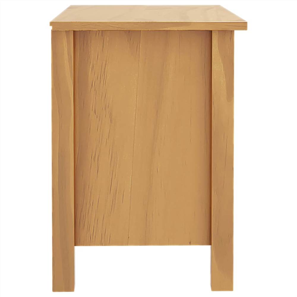 Bedside Cabinets "Hill Range" 2pcs 46x35x49.5cm Solid Pine Wood