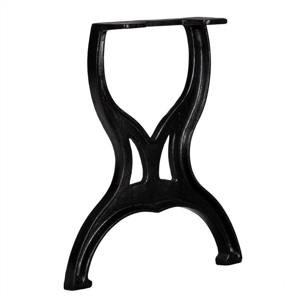 Bench Legs 2 pcs X-Frame Cast Iron
