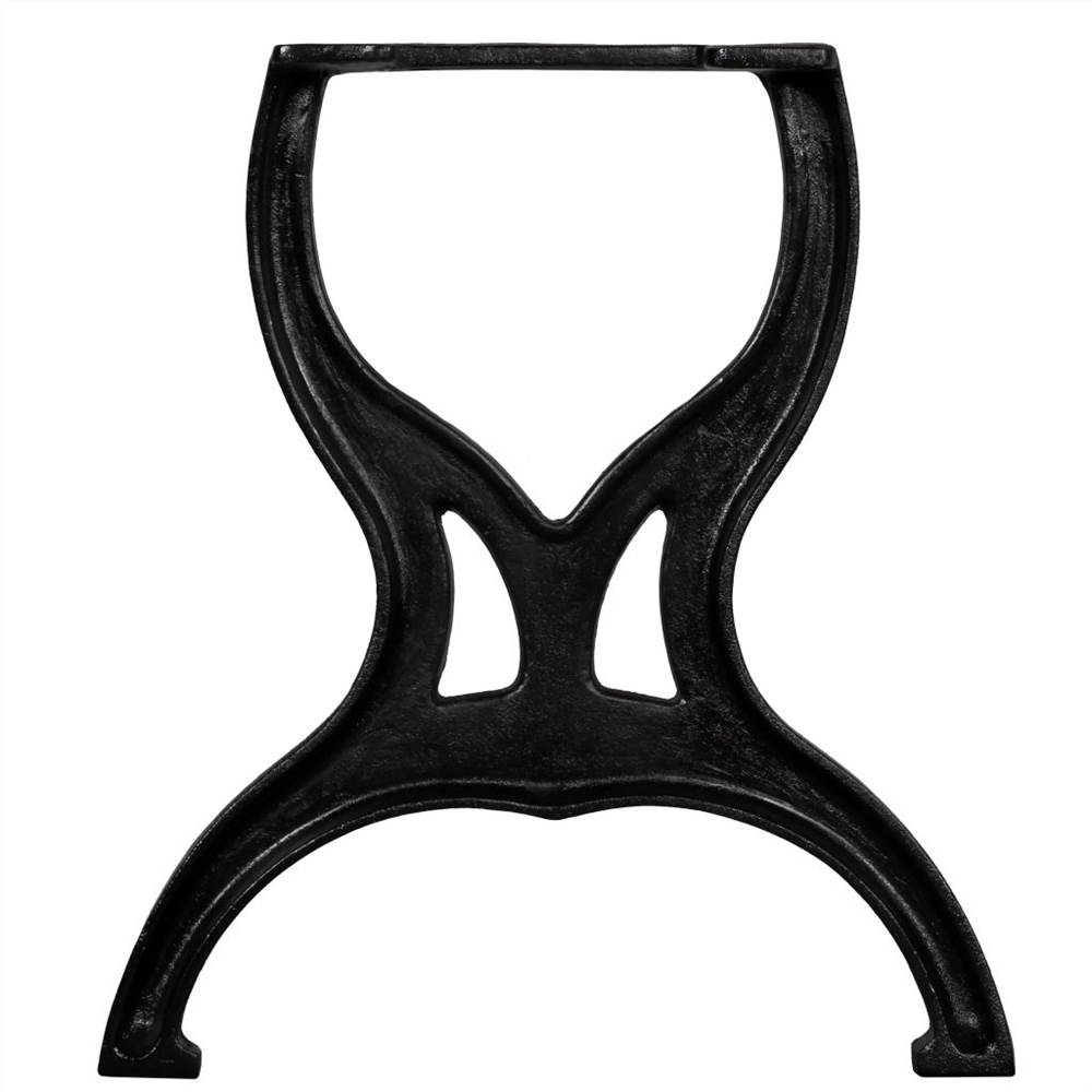 Bench Legs 2 pcs X-Frame Cast Iron