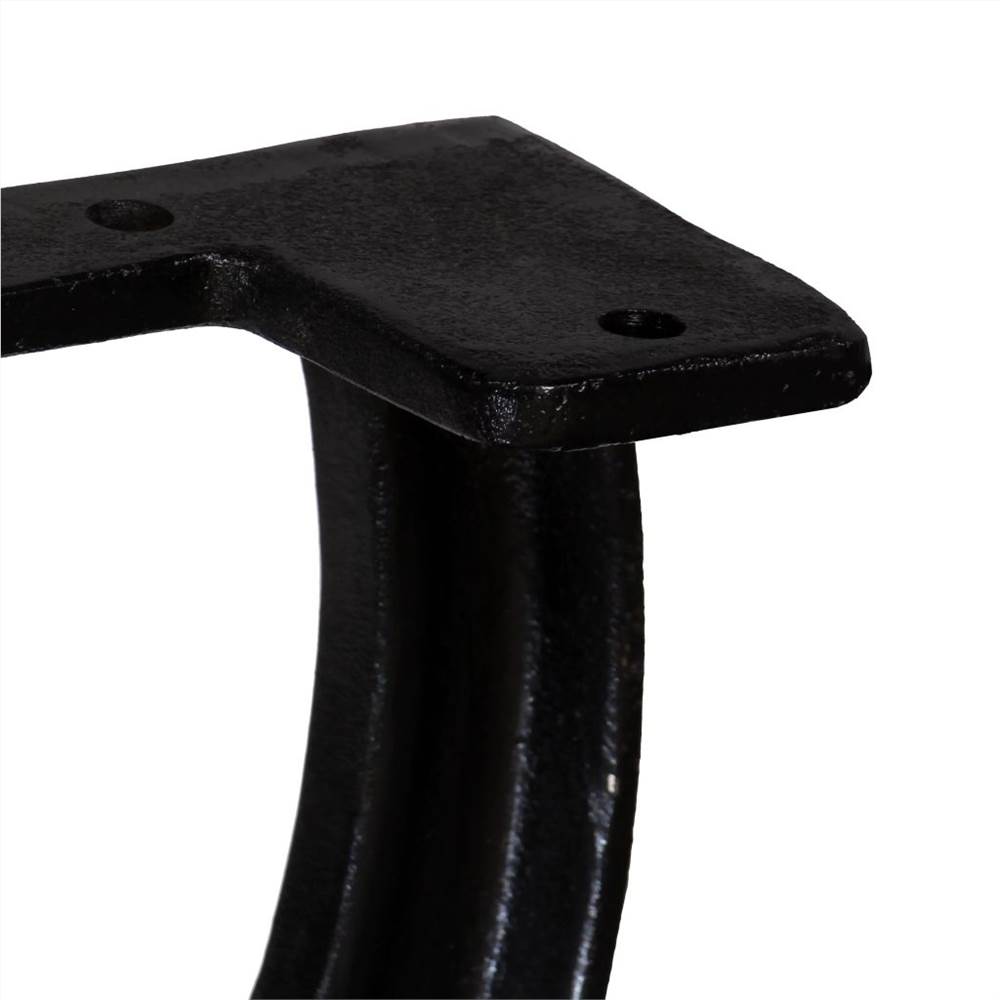 Bench Legs 2 pcs X-Frame Cast Iron