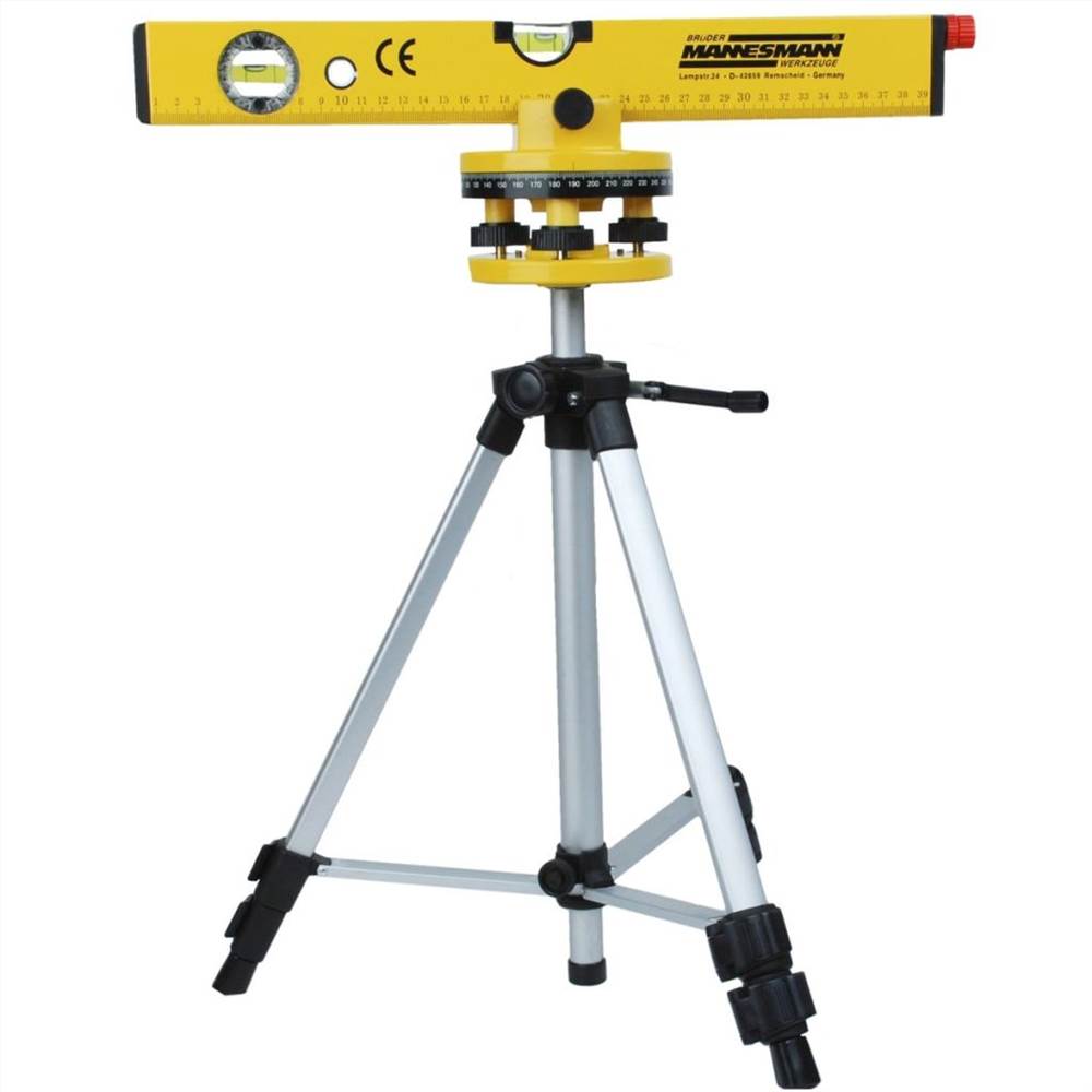 Brüder Mannesmann Laser Level with Tripod 81125