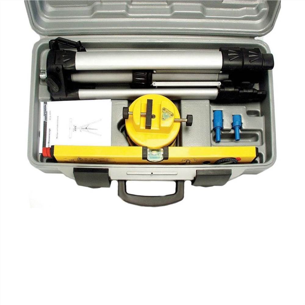 Brüder Mannesmann Laser Level with Tripod 81125