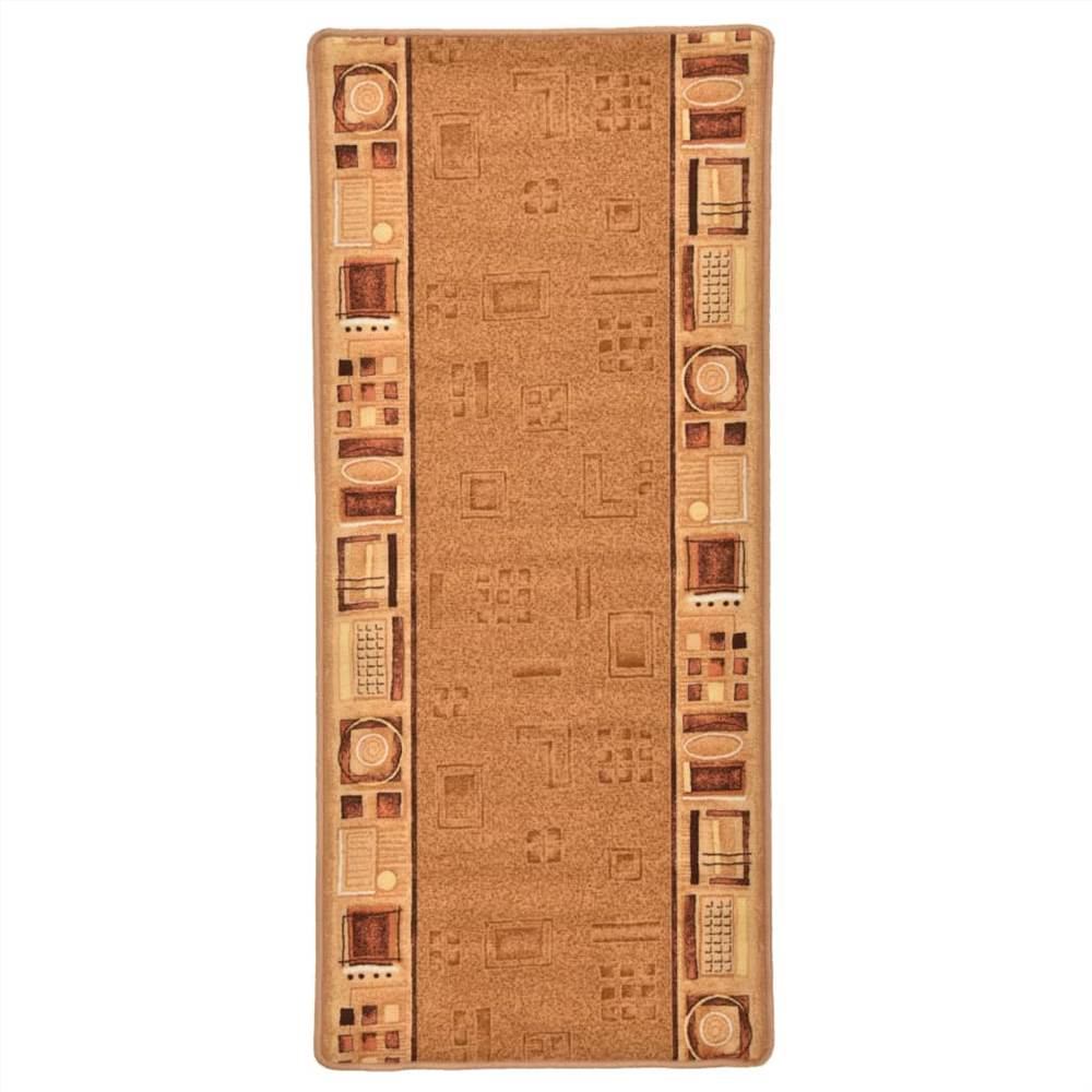 

Carpet Runner Gel Backing Beige 67x200 cm