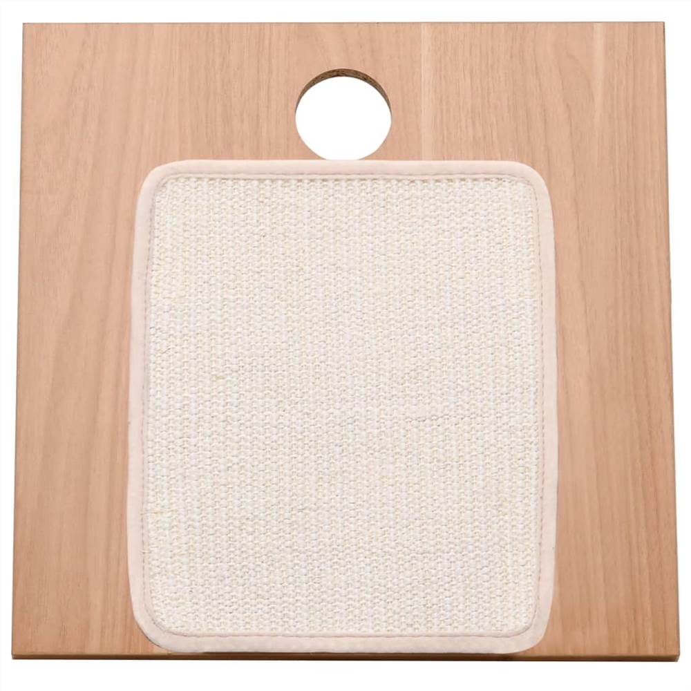 Cat Scratcher Triangle with Sisal Scratching Mats 40 cm