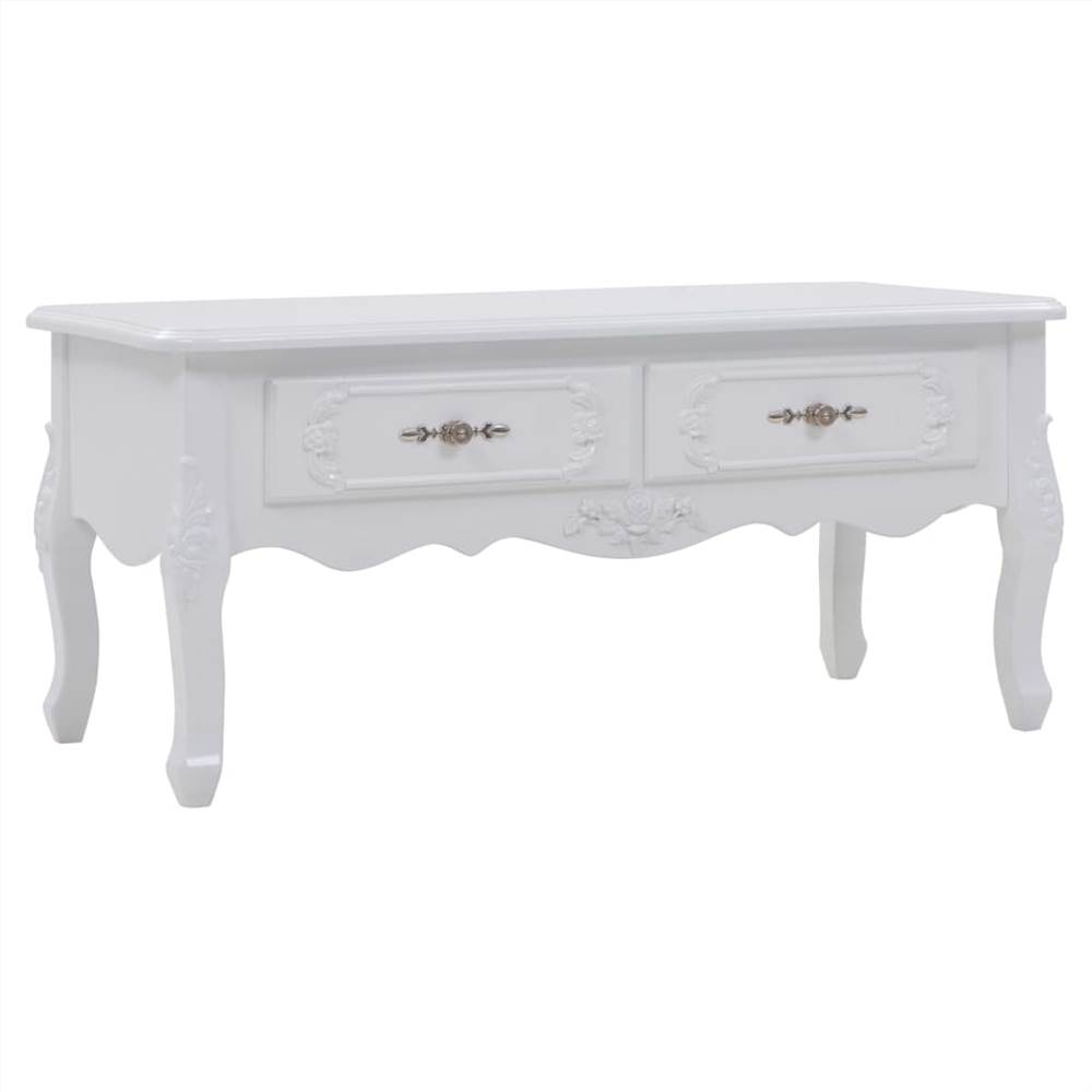 

Coffee Table 100x50x46 cm White