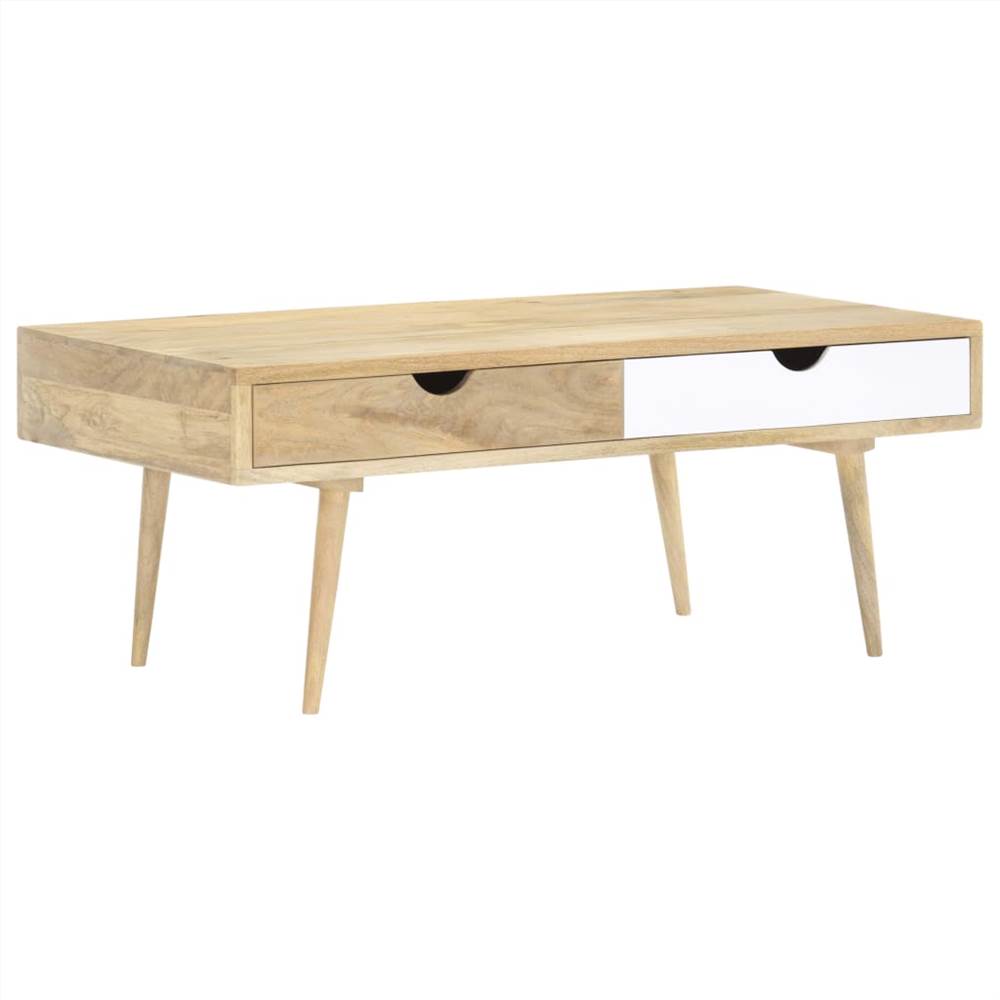 

Coffee Table 117x55x45 cm Solid Mango Wood