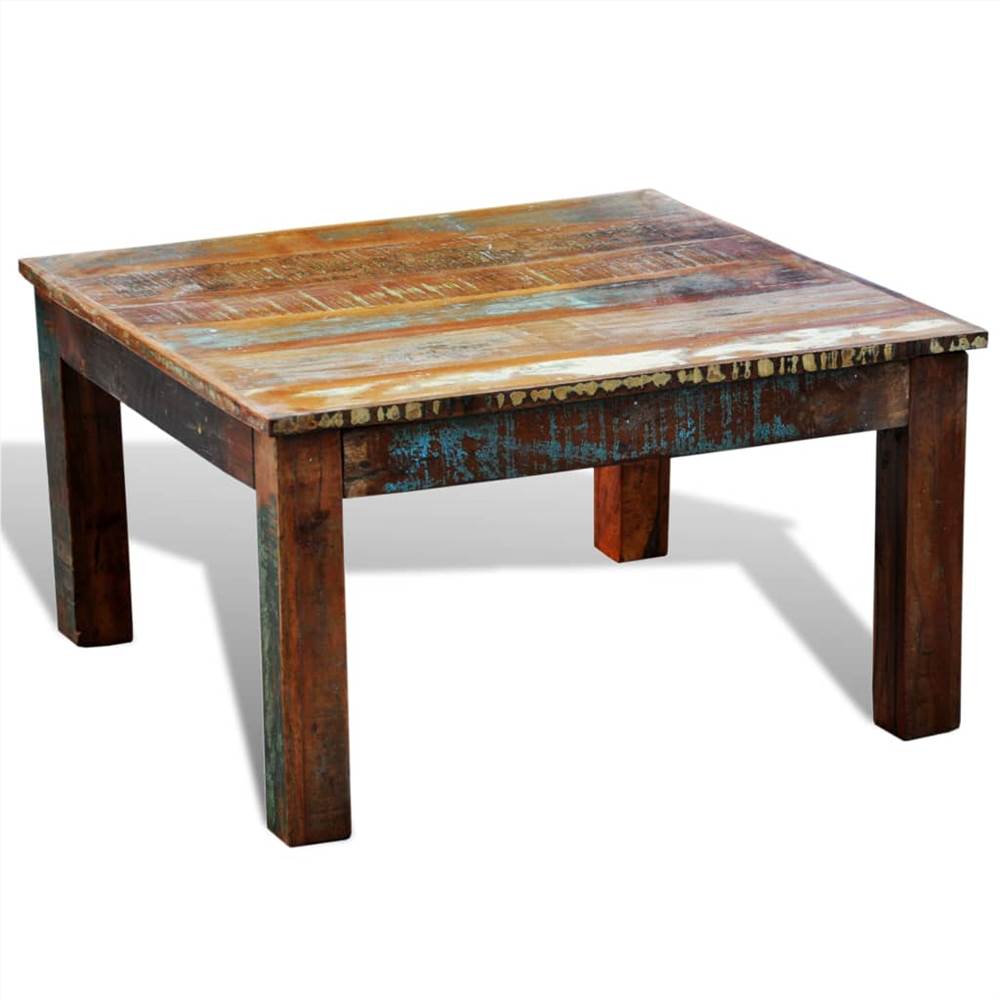 Square Coffee Table Reclaimed Wood / Reclaimed Wood Square Coffee Table Kase Custom / Conjure the image of majestic horses gallopingconjure the image of majestic horses galloping across wide fields with this square, farmhouse coffee table.