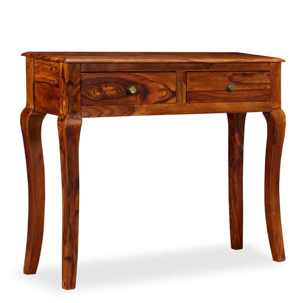 Console Table Solid Sheesham Wood 90x32x76 Cm