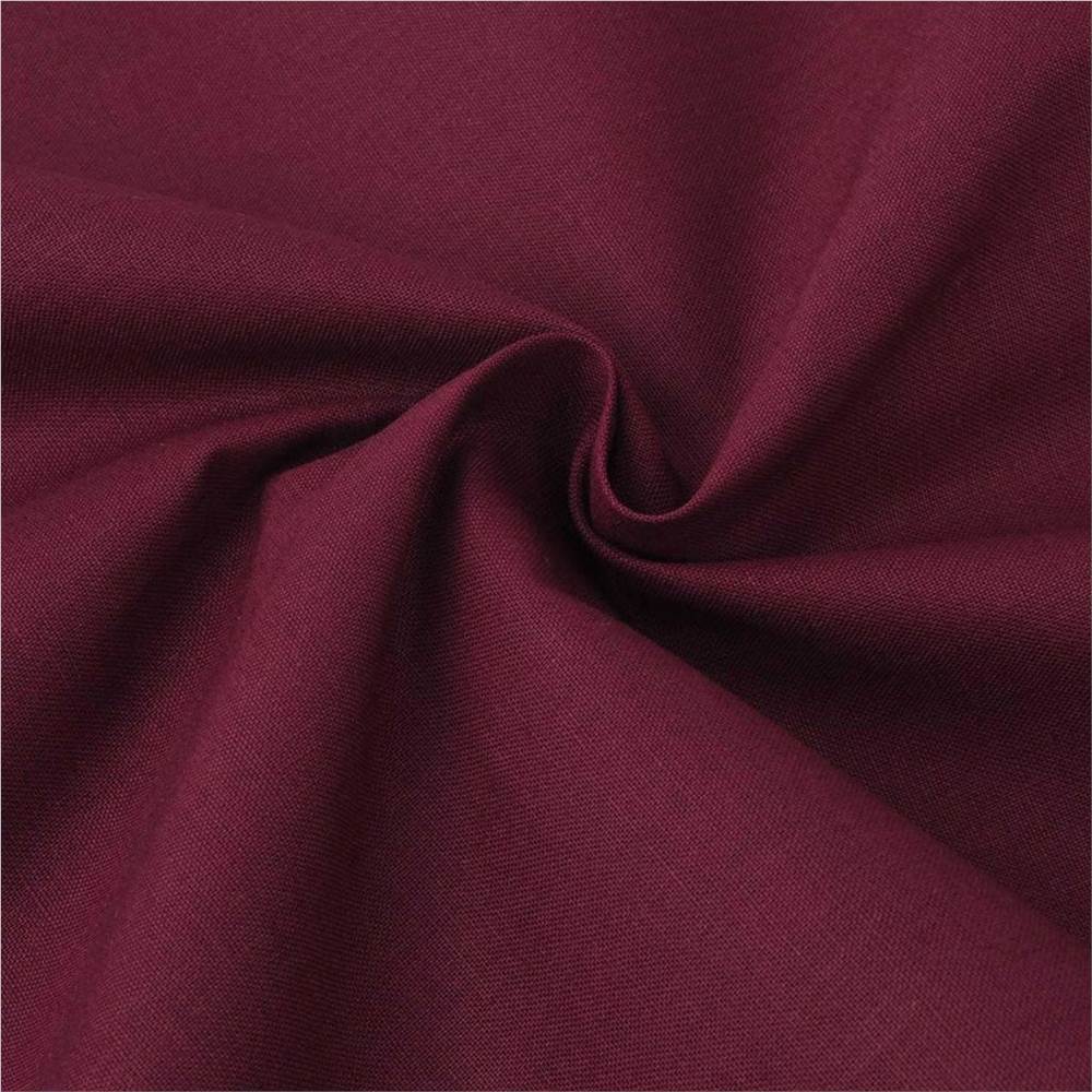 Cotton Fabric 1.45x20 m Burgundy