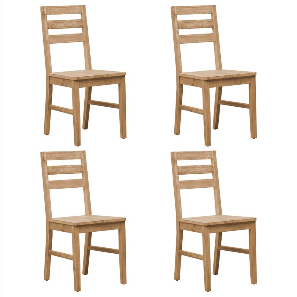 

Dining Chairs 4 pcs Solid Acacia Wood