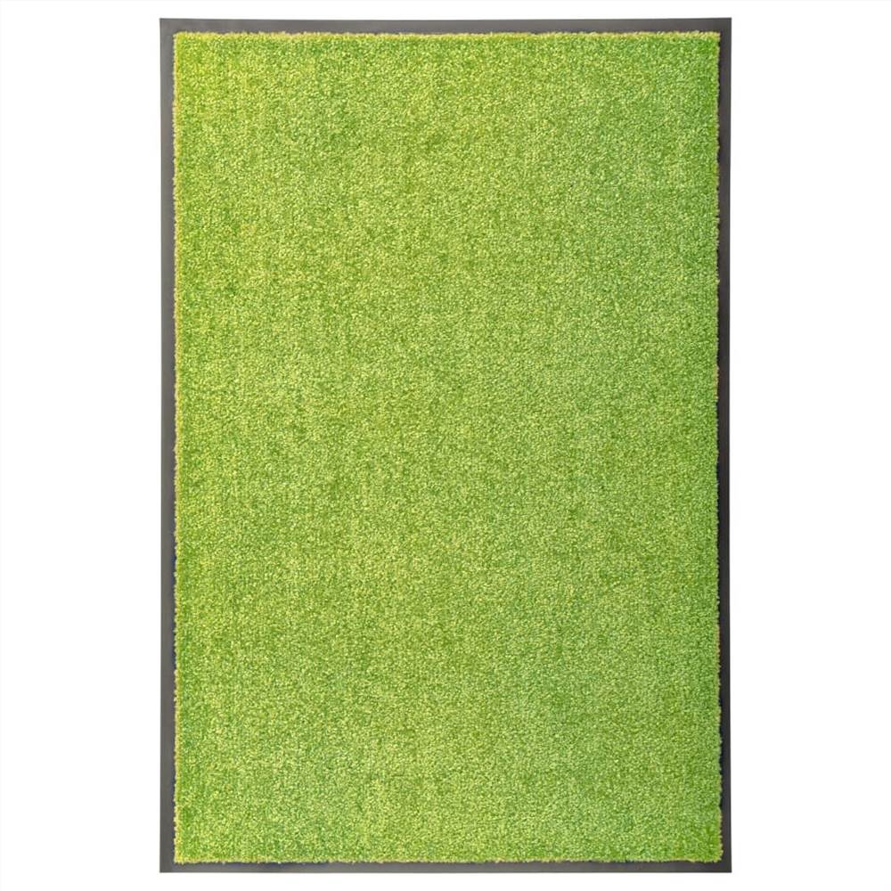 Doormat Washable Green 60x90 cm