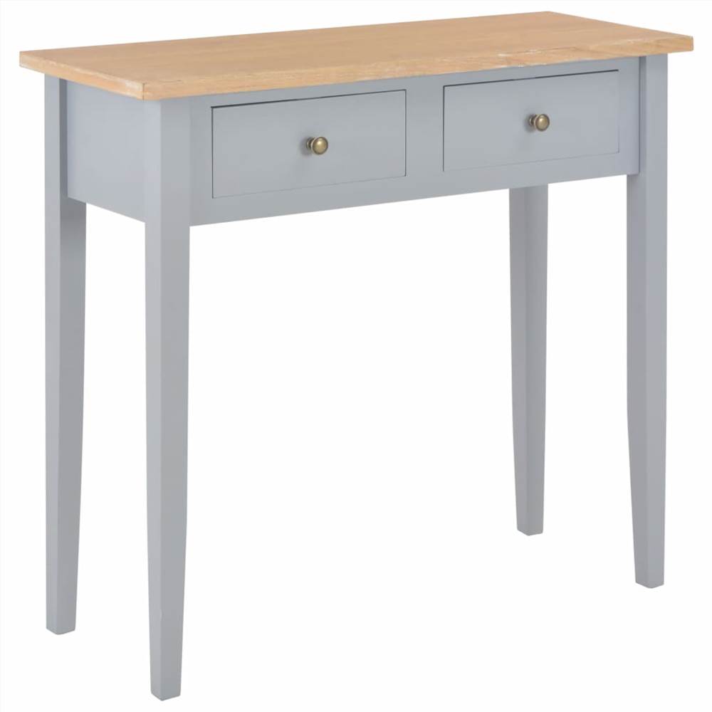 

Dressing Console Table Grey 79x30x74 cm Wood