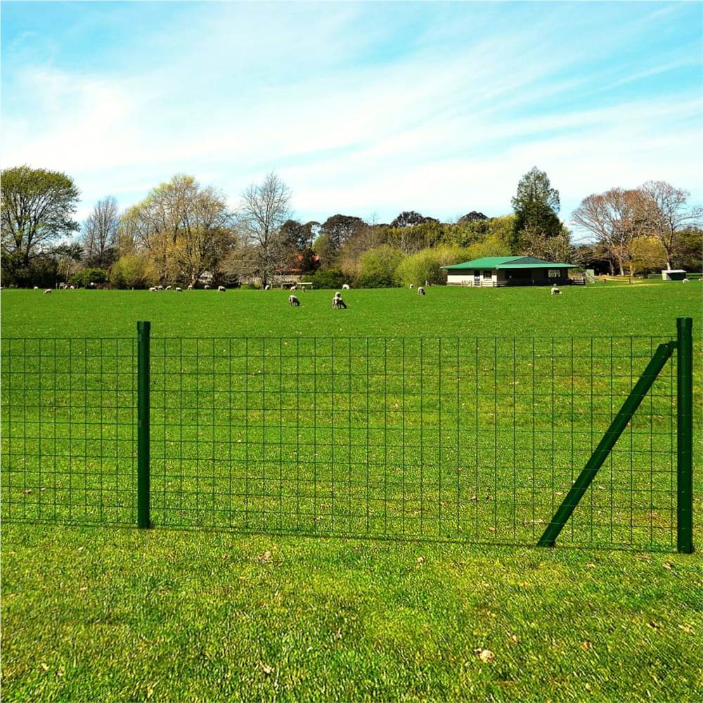 

Euro Fence Steel 25x1.5 m Green