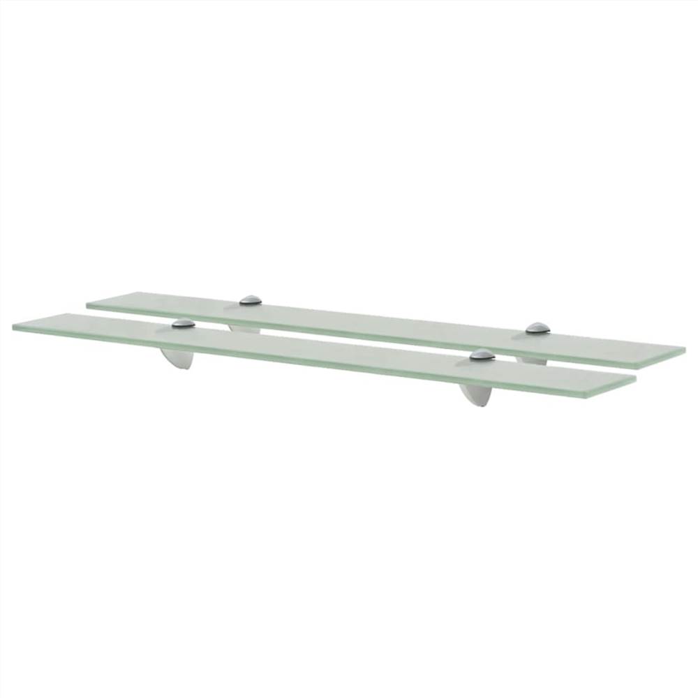 

Floating Shelves 2 pcs Glass 70x10 cm 8 mm