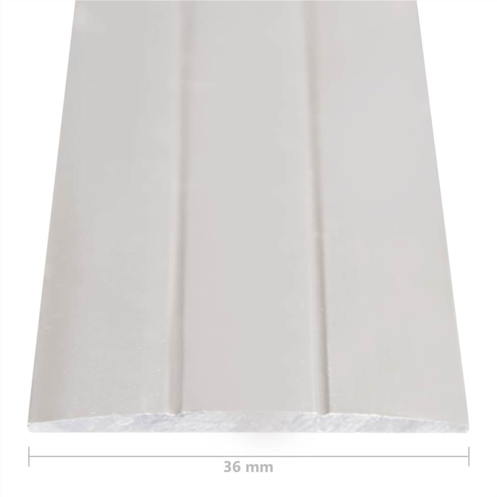 Floor Profiles 5 pcs Aluminium 90 cm Gold