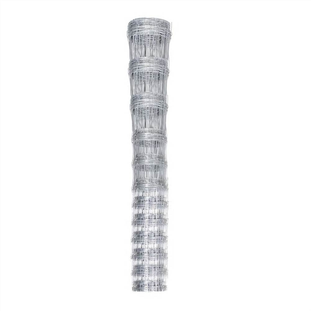 Garden Fence Galvanised Steel 50 m 150 cm