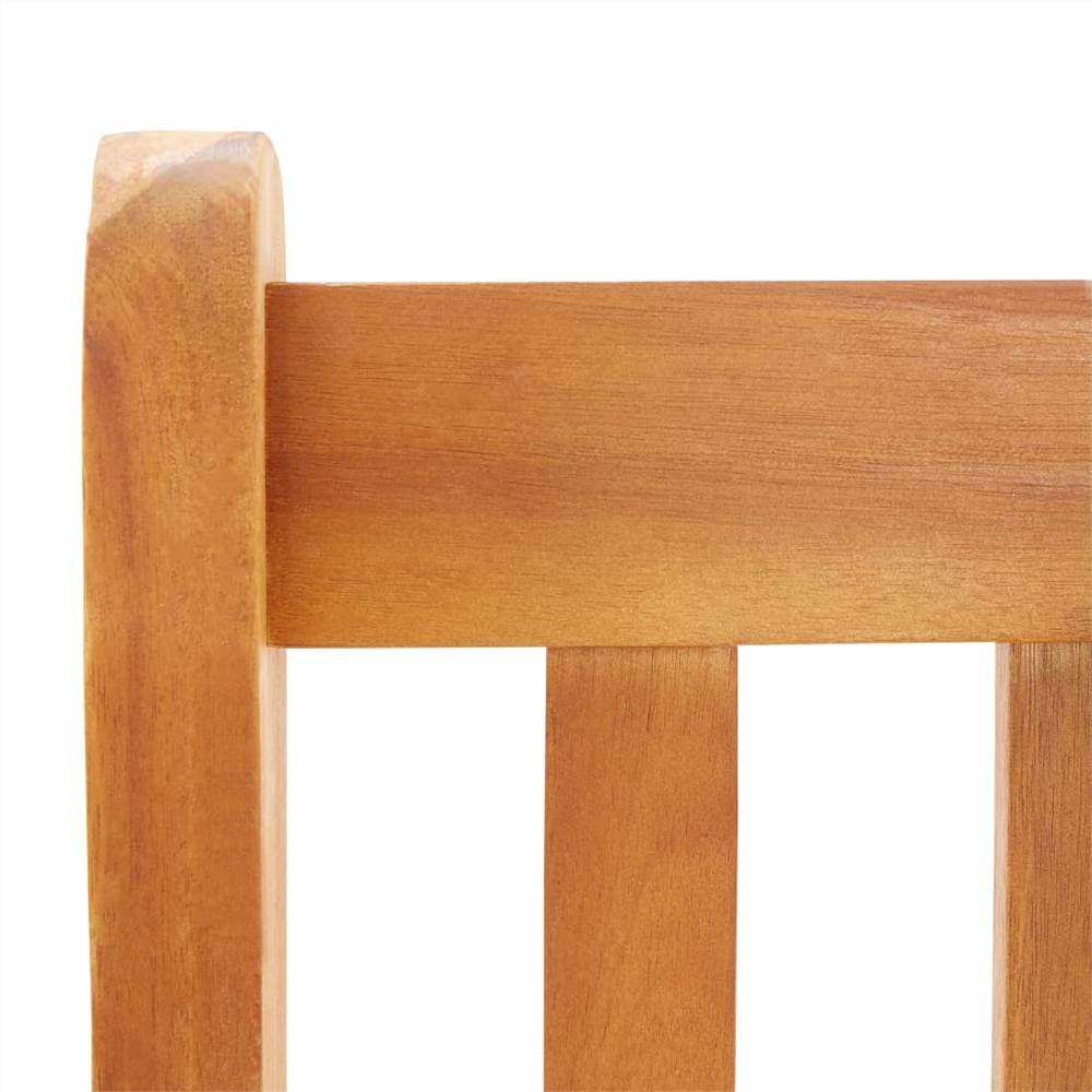 Garden Swing Bench with Trellis Solid Acacia Wood