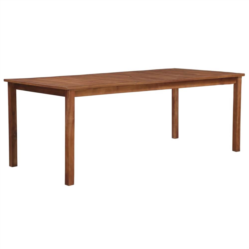 

Garden Table 200x90x74 cm Solid Acacia Wood