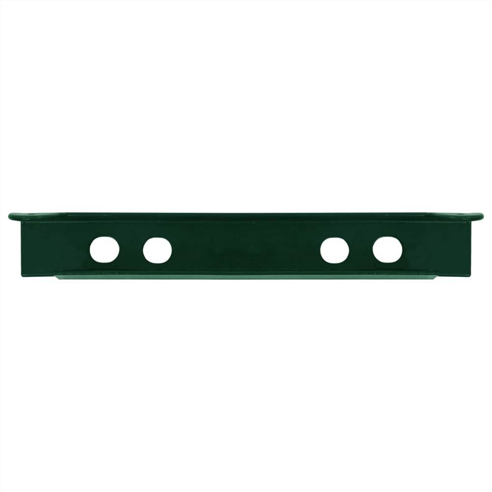 Gate Stop Angle Strike Plate Green 310x40x37 mm