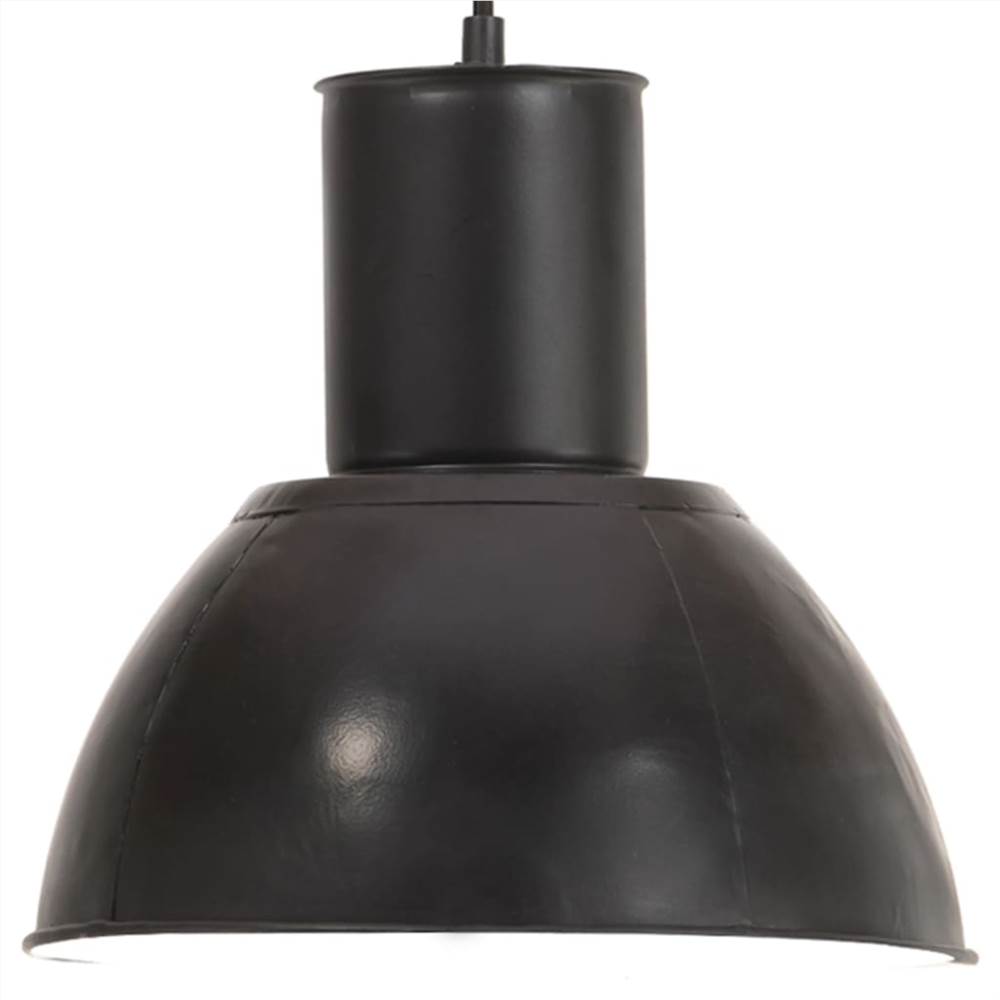 

Hanging Lamp 25 W Dead Black Round 28.5 cm E27