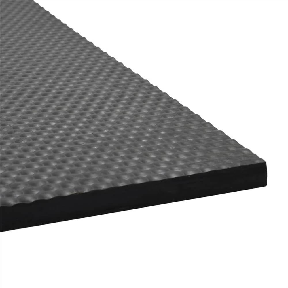 Horse Stable Mat Anti-Slip Rubber 1.2x0.8 m 18 mm Pebble