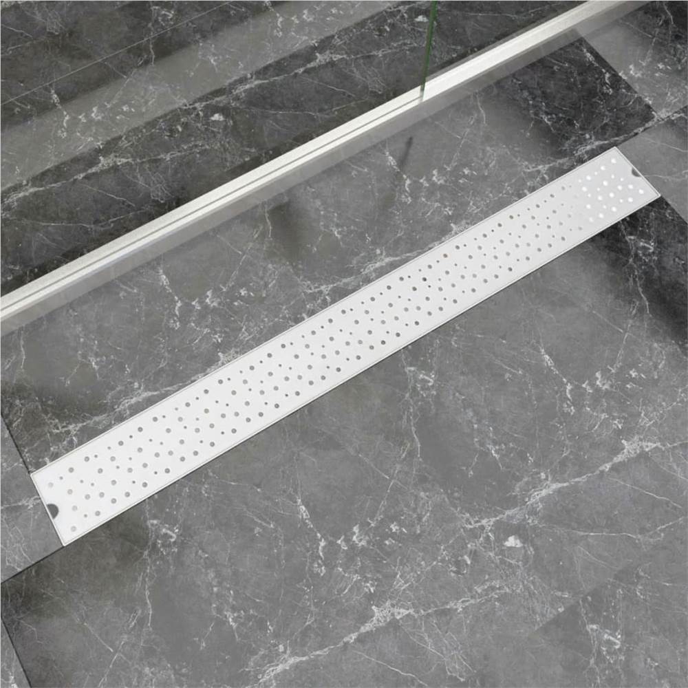 

Linear Shower Drain Bubble 1030x140 mm Stainless Steel