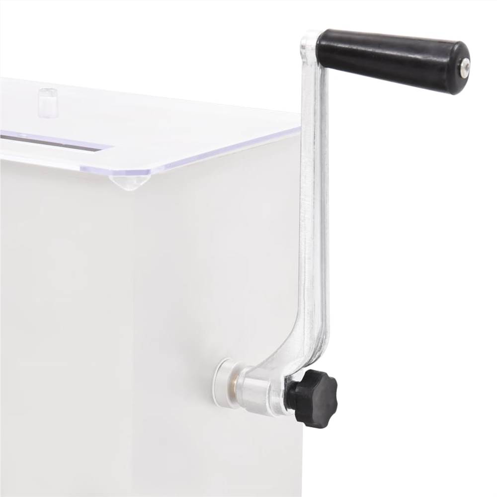 Manual Meat Mixer with Lid Silver 20 L Stainless Steel