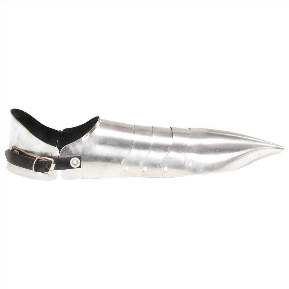 Medieval Knight Armour Sabatons Replica LARP Silver Steel