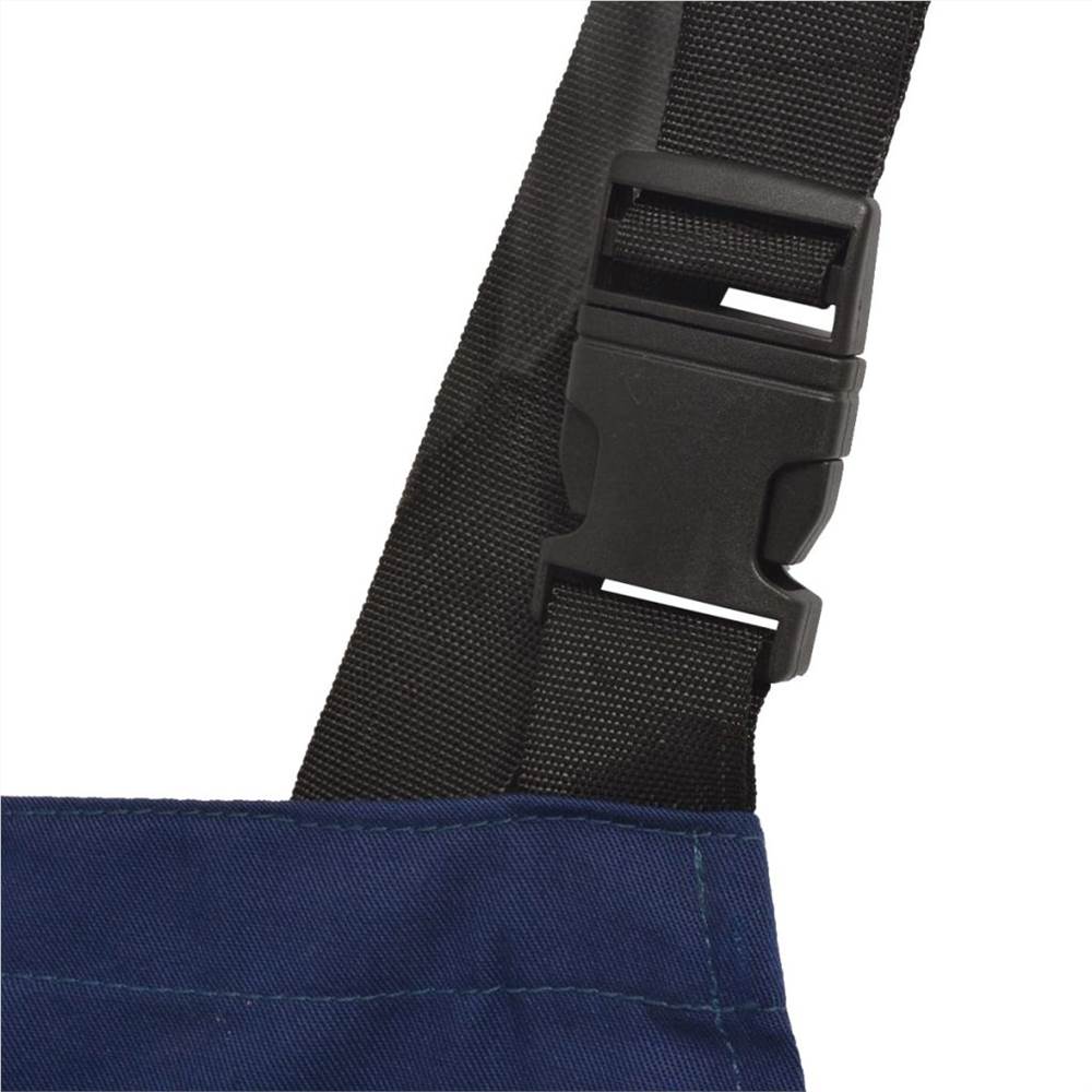 Mens Bib Overalls Size XL Blue