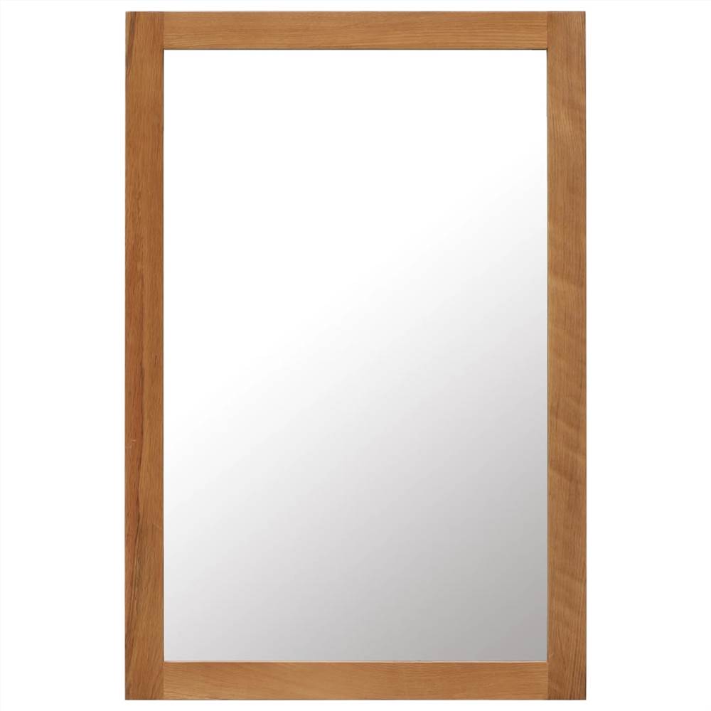 Mirror 60x90 cm Solid Oak Wood, Other  - buy with discount