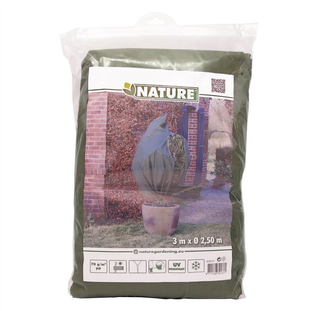 Nature Winter Fleece Cover 70 g/sqm Green 2.5x3 m