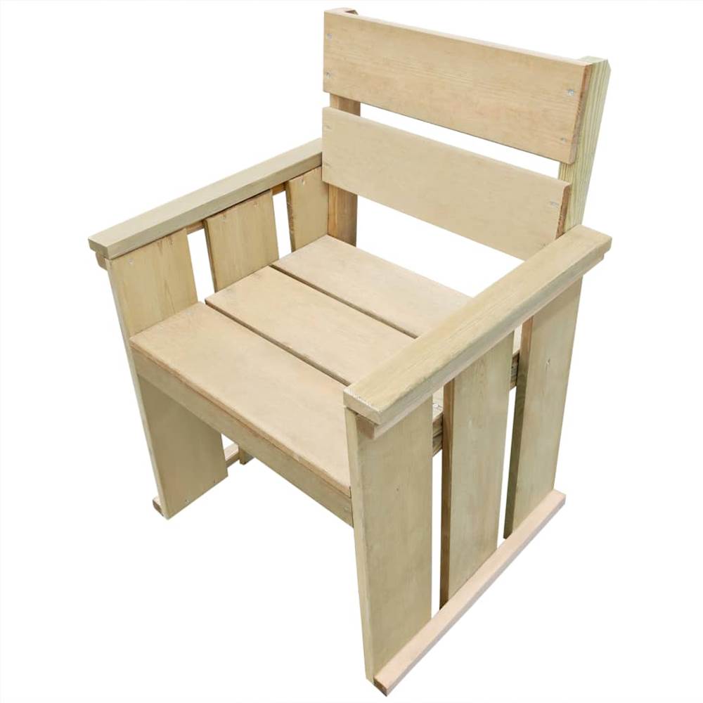 

Outdoor Chair Impregnated Pinewood