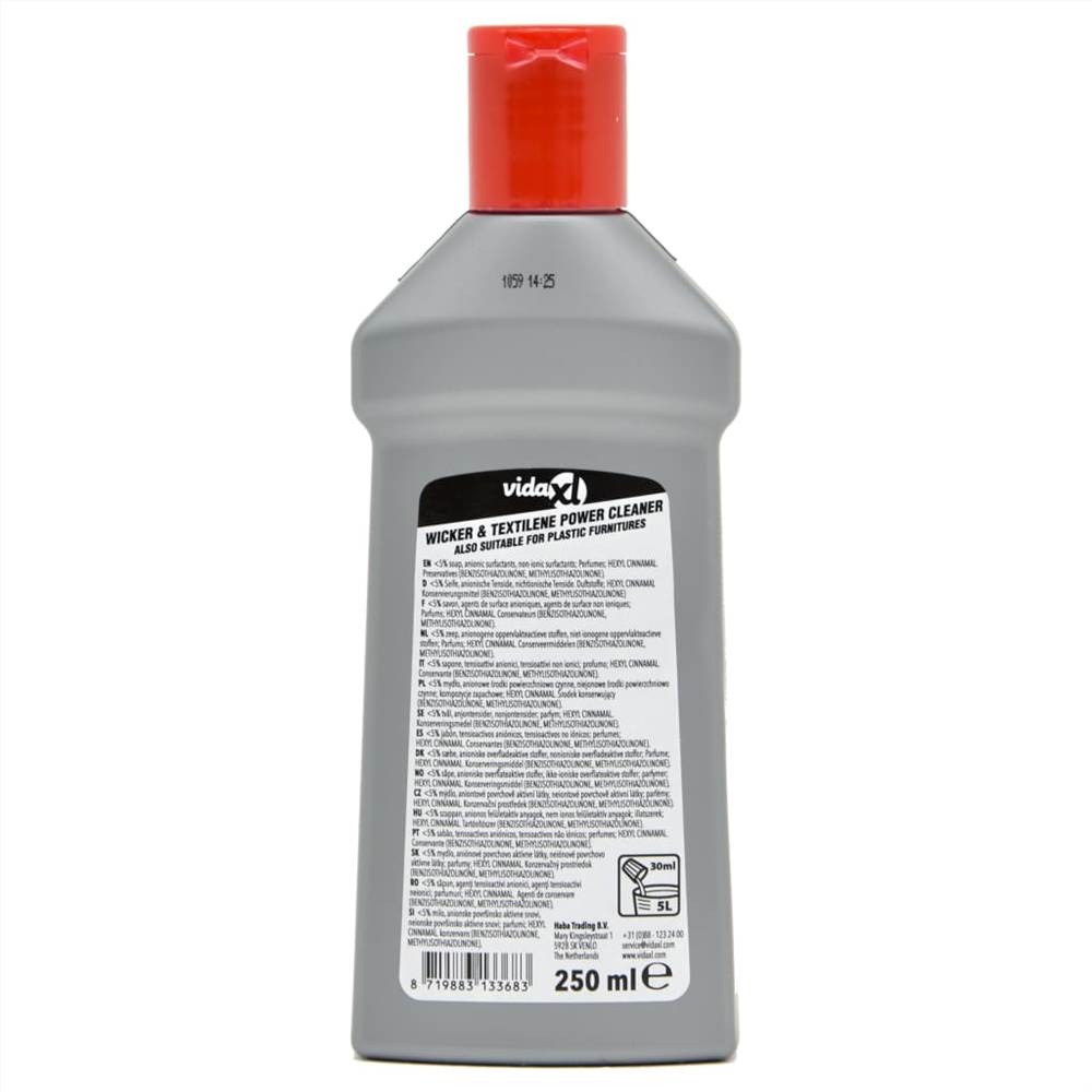Outdoor Furniture Cleaner for Rattan and Textilene 250 ml
