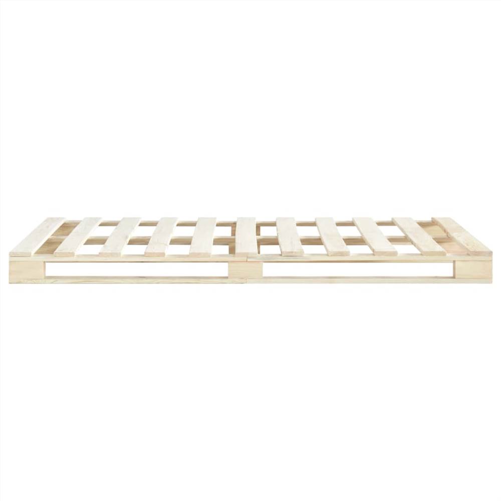 Pallet Bed Frame Solid Pine Wood 160x200 cm
