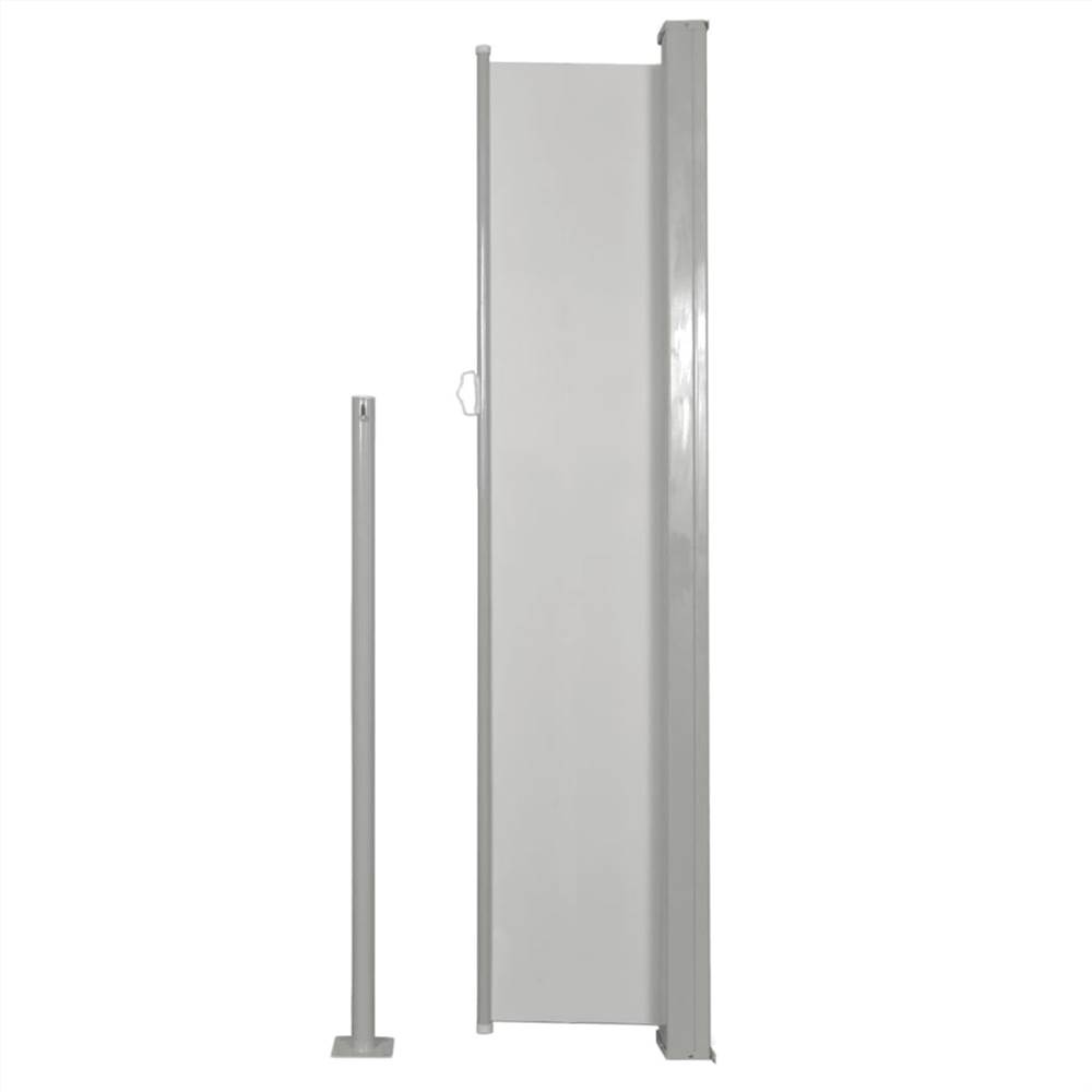 Patio Terrace Side awning 160 x 300 cm Cream Colour